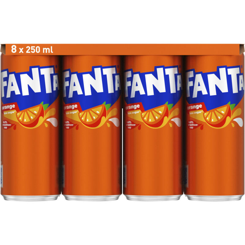 Fanta Orange 8-pack