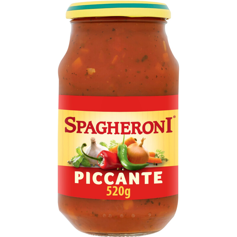 Een afbeelding van Spagheroni Piccante