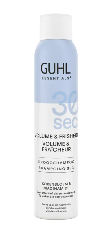 Volume en frisheid droogshampoo