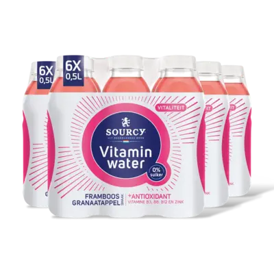 pdp-image-Sourcy Vitaminwater framboos granaatapp 24-pack