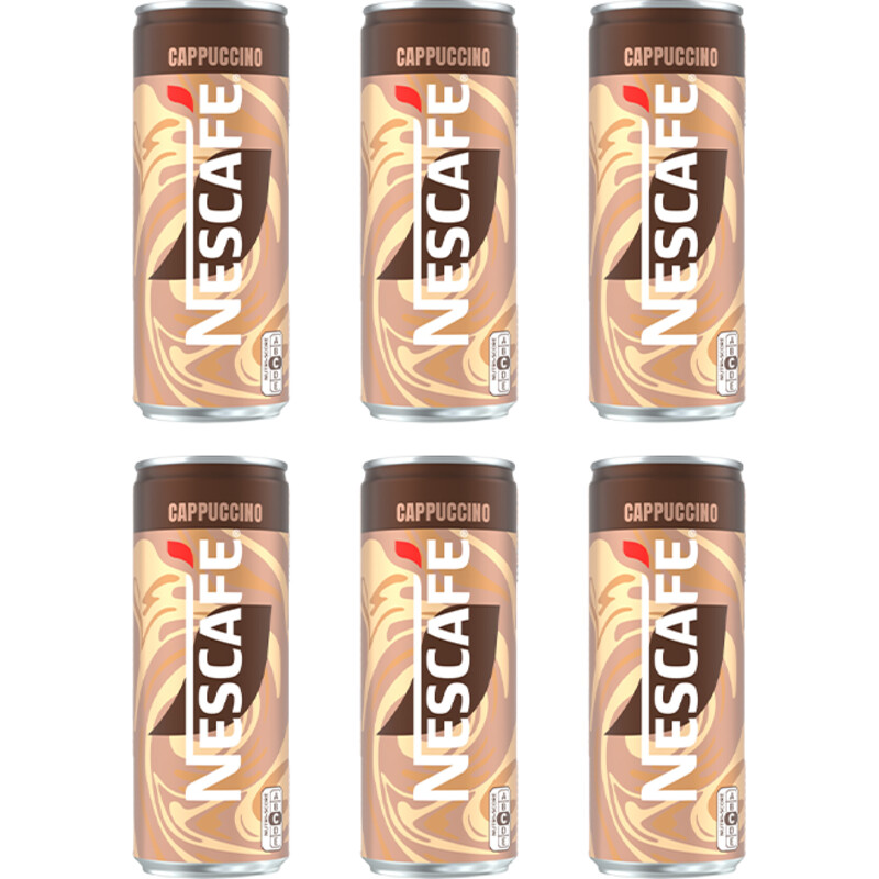 Een afbeelding van Nescafé Cappuccino 6-pack