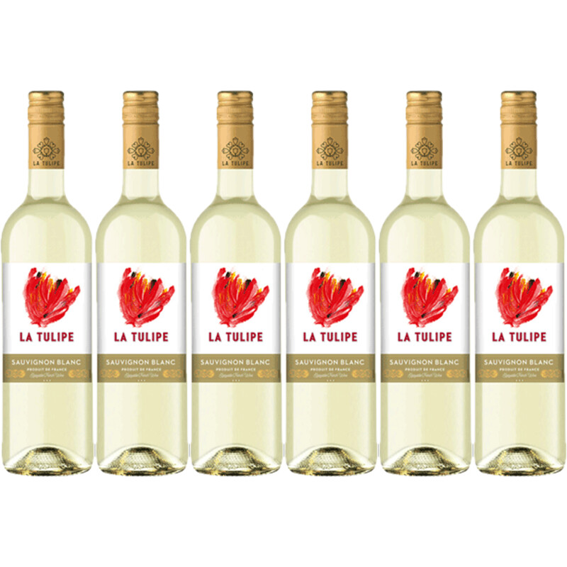 Een afbeelding van La Tulipe Sauvignon blanc 6 flessen