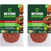 Een afbeelding van Beyond Meat Jalapeno burger 2-pack