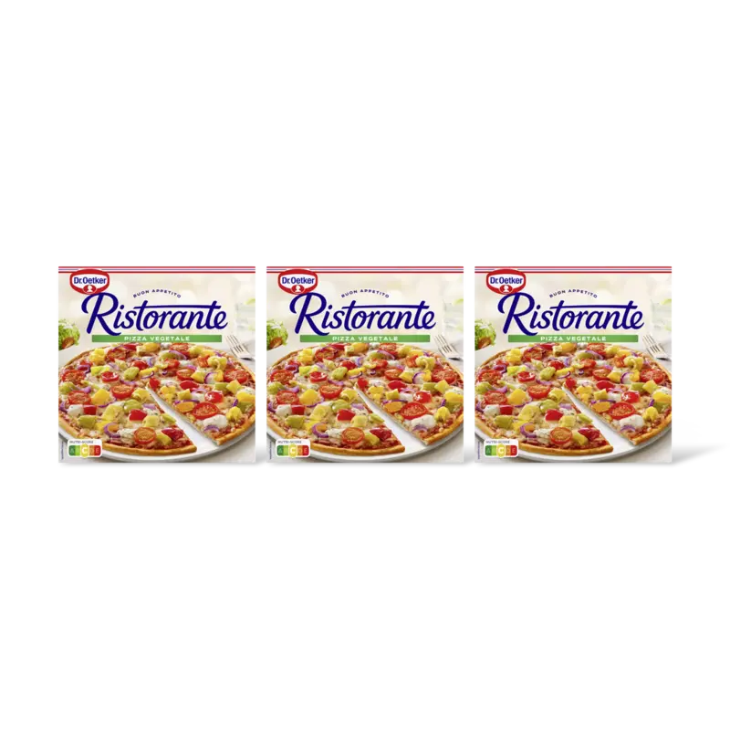 Dr. Oetker Ristorante pizza vegetale 3-pack