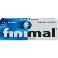 Finimal Bij koorts en bij pijn tabletten