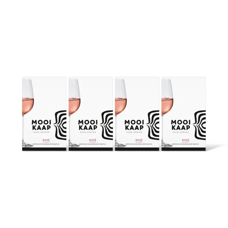 Mooi Kaap Rosé Wijntap 4-pack