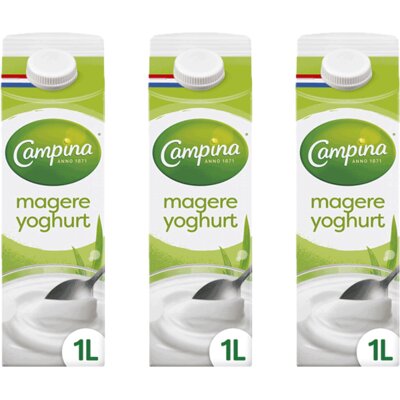 pdp-image-Campina Magere yoghurt 1L 3-pack