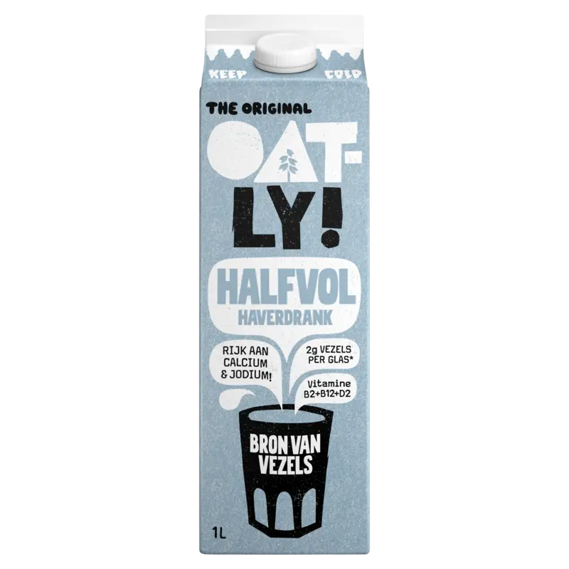 Verse halfvolle haverdrank