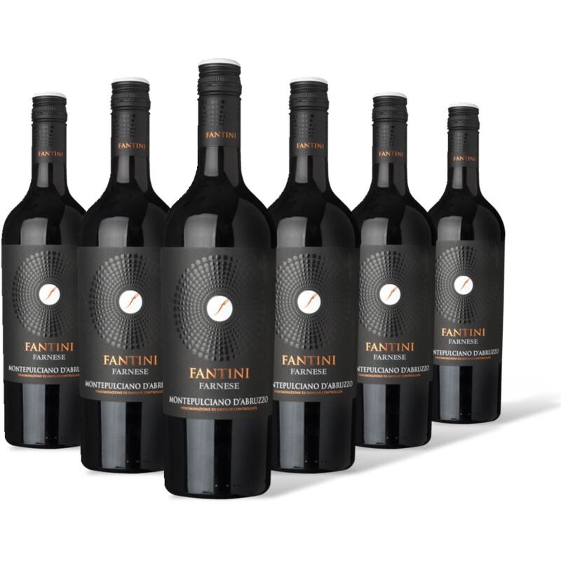Fantini Montepulciano d'abruzzo 6 flessen