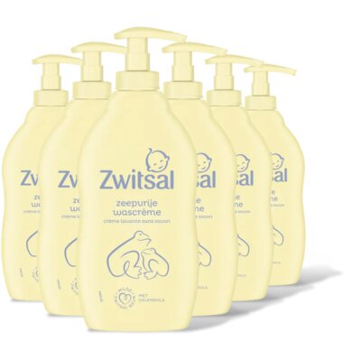 pdp-image-Zwitsal Baby zeepvrije wascrème 6-pack