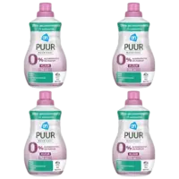AH Puur vloeibaar wasmiddel kleur 4-pack