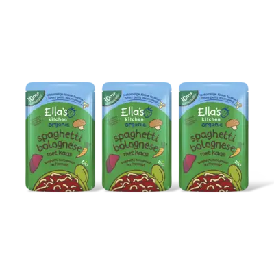 pdp-image-Ella's kitchen Spaghetti bolognese met kaas 10m+ 3-pack