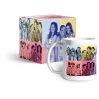 Een afbeelding van K3 Originals mok en winactie duotickets bel