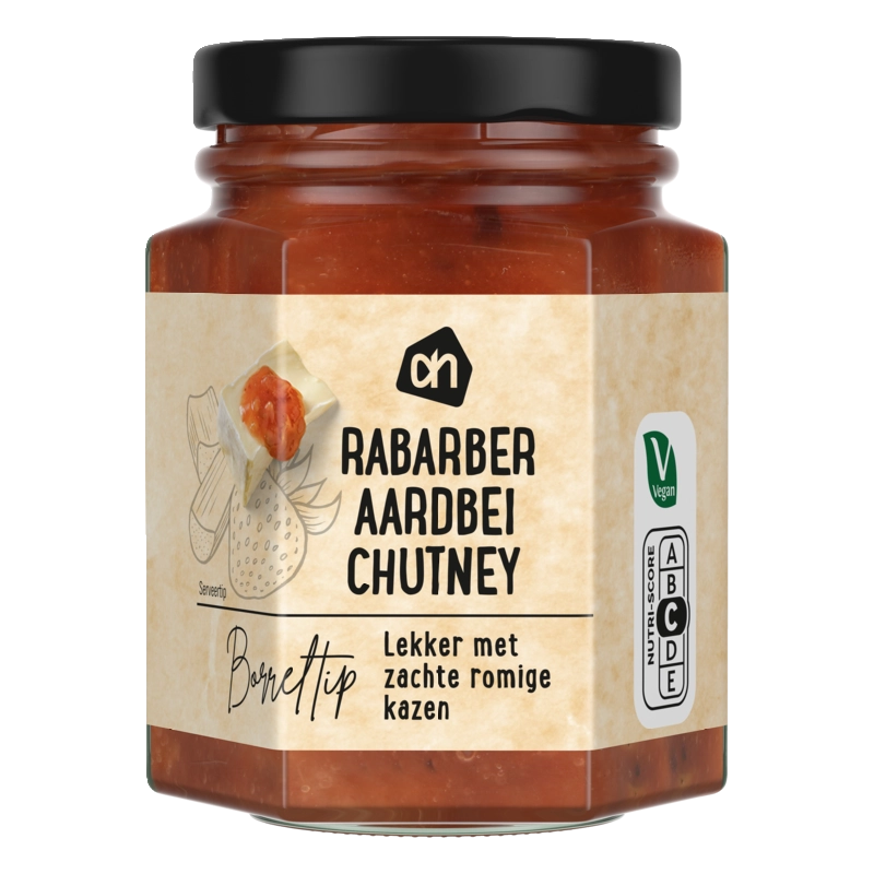 AH Rabarber aardbei chutney