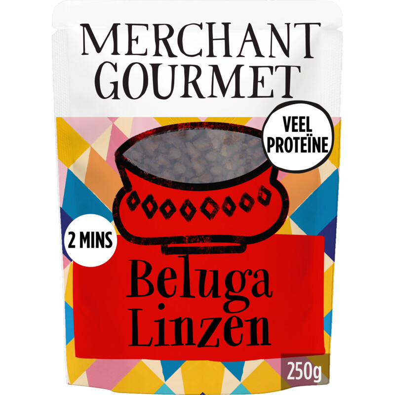 Een afbeelding van Merchant Gourmet Beluga lentils
