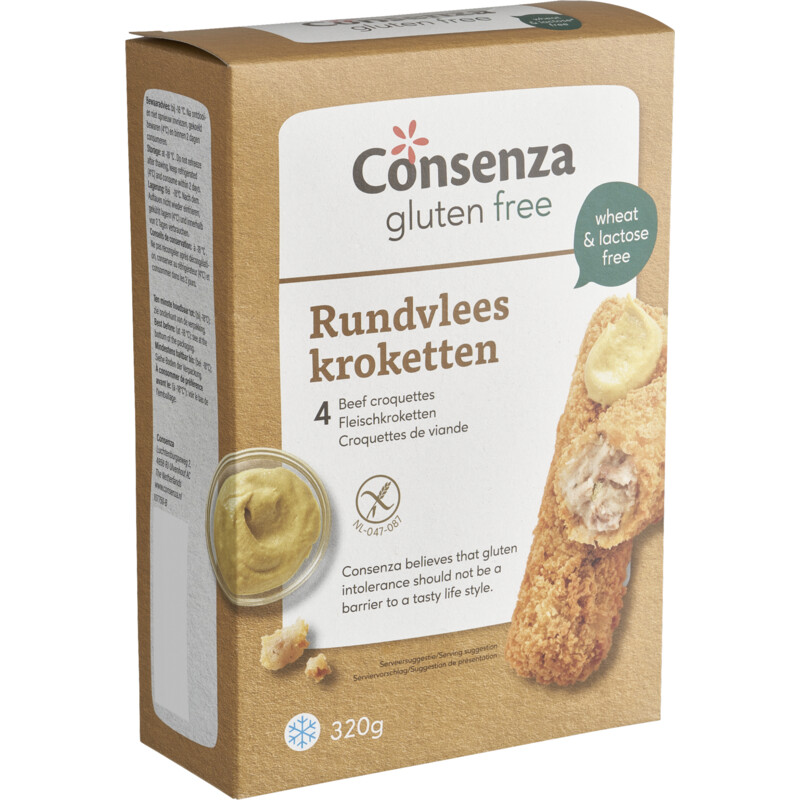 Een afbeelding van Consenza Rundvleeskroket