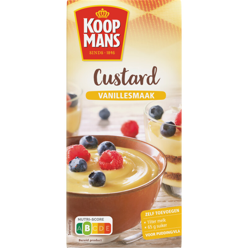 Koopmans Custard vanillesmaak
