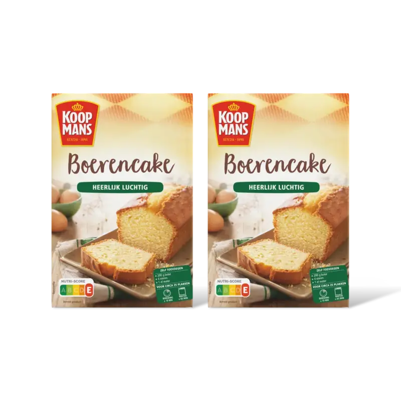 Koopmans Mix voor boerencake 2-pack