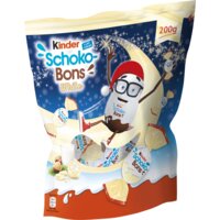 Een afbeelding van Kinder Schokobons white