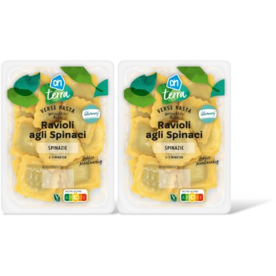 pdp-image-AH Terra Plantaardig ravioli agli spinaci 2-pack