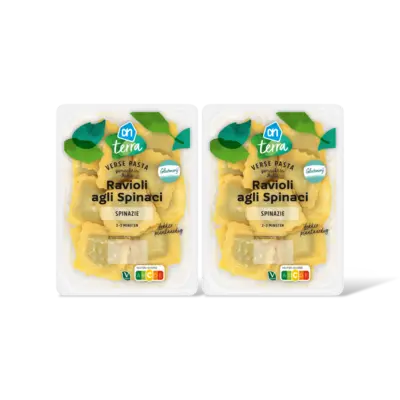 pdp-image-AH Terra Plantaardig ravioli agli spinaci 2-pack