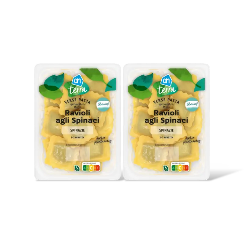AH Terra Plantaardig ravioli agli spinaci 2-pack