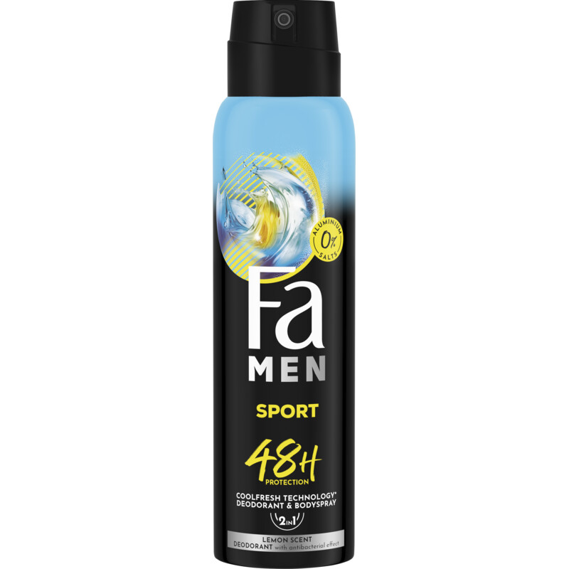 Een afbeelding van Fa Men sport deodorant spray