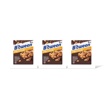 pdp-image-Hero B'tween protein pinda's & chocolade 3-pk