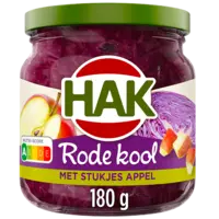 Hak Rode kool met stukjes appel