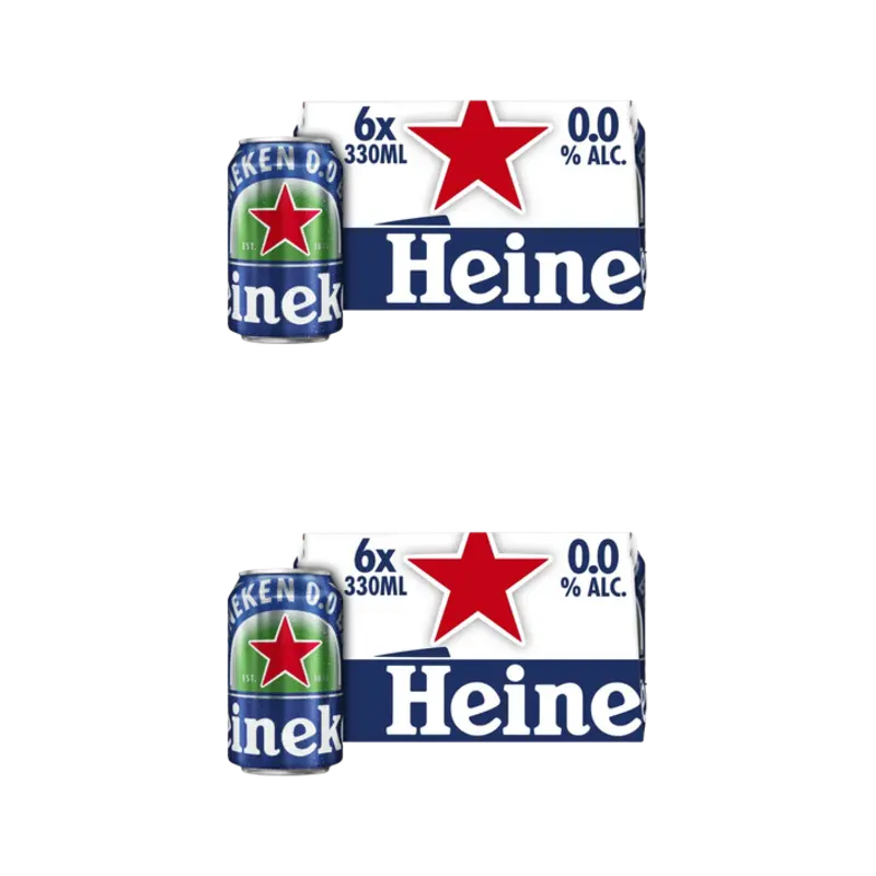 Heineken Premium pilsener 0.0 12-pack