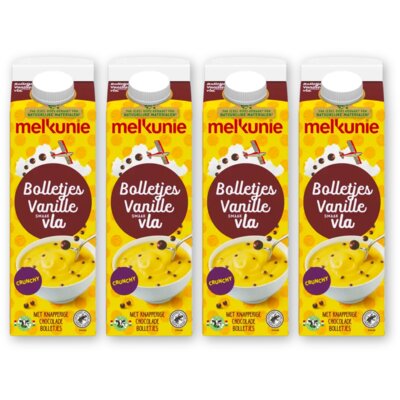 pdp-image-Melkunie Bolletjesvla met vanillesmaak 4-pack