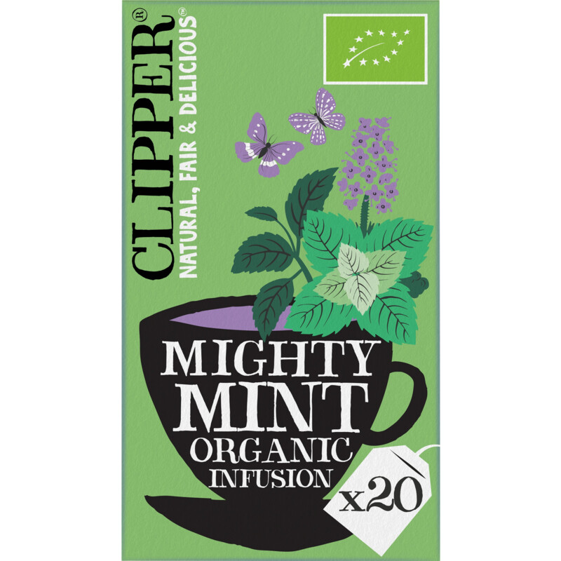 Een afbeelding van Clipper Mighty mint organic infusion