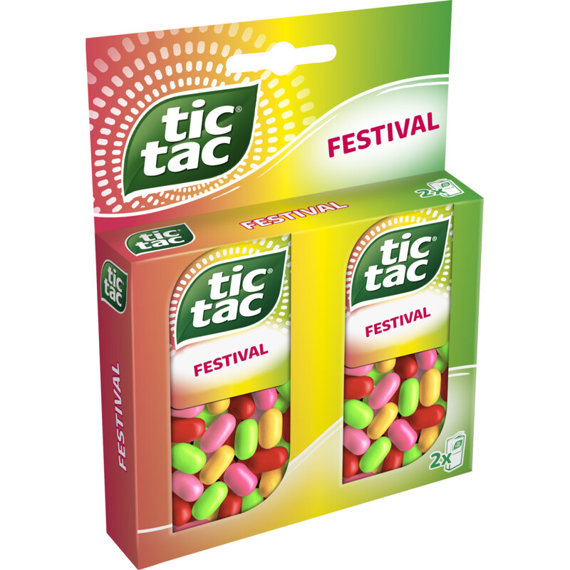 Een afbeelding van Tic tac Festival 2-pack