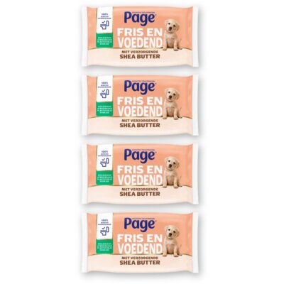 pdp-image-Page Shea butter vochtig toiletpapier 4-pack