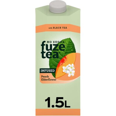 pdp-image-Fuze Tea Black tea peach elderflower no sugar