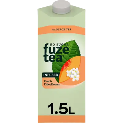 pdp-image-Fuze Tea Black tea peach elderflower no sugar