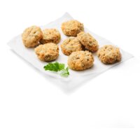 Een afbeelding van AH Excellent Terra mini krokante champignonburgertjes