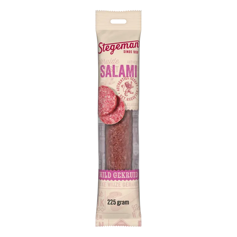 Salami mild gekruid