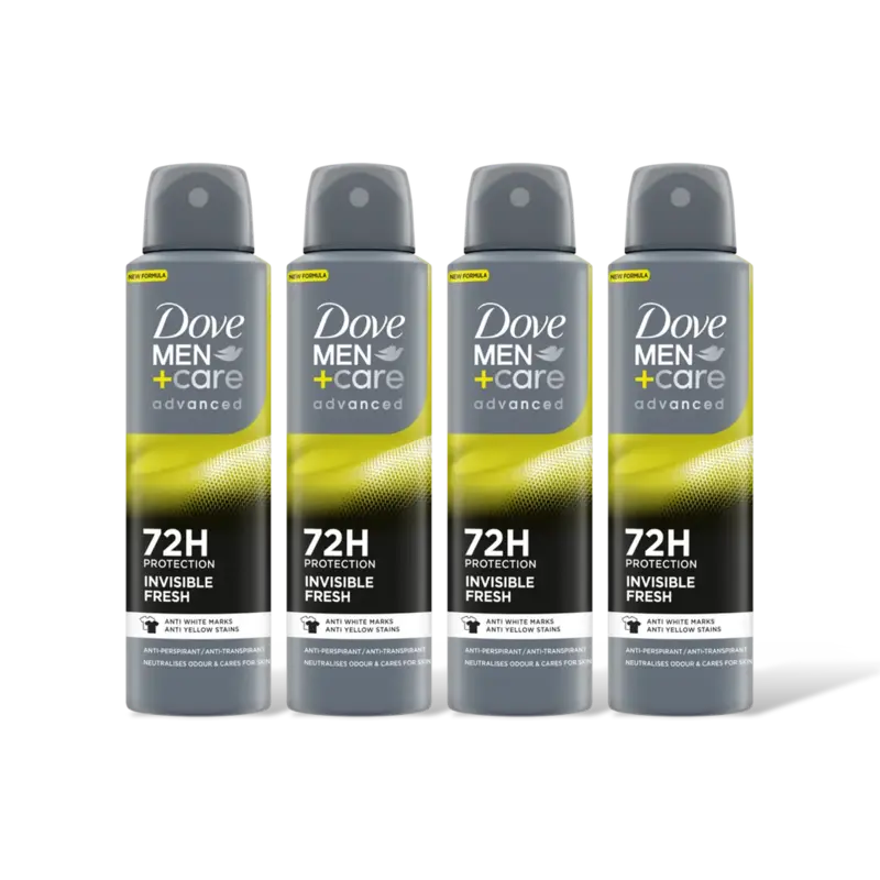 Dove Men+care anti-transpirant 4-pack