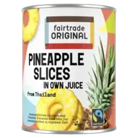 Fairtrade Original Ananas schijven op sap