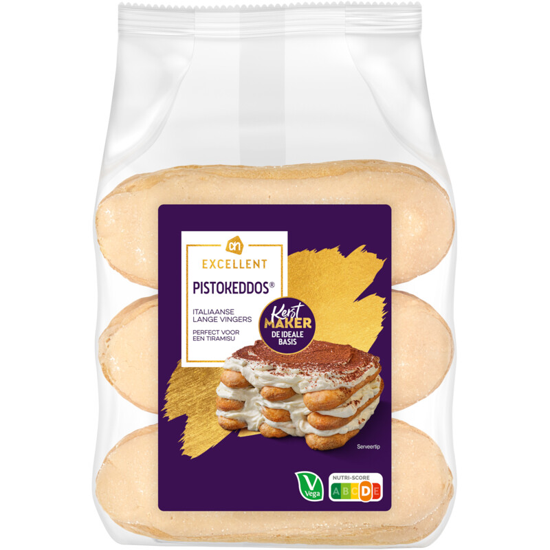 Een afbeelding van AH Excellent Pistokeddos Italiaanse lange vingers