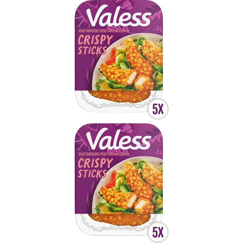 Een afbeelding van Valess Vega Crispy sticks met chili 2-pack