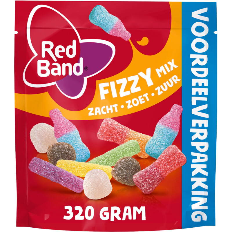 Red Band Fizzy mix voordeelverpakking