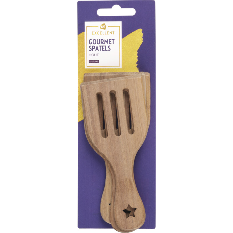 Een afbeelding van AH Excellent Houten spatels gourmet