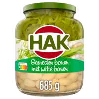 Hak Gesneden bonen met witte bonen