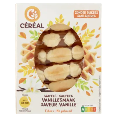 pdp-image-Céréal Wafels Vanillesmaak