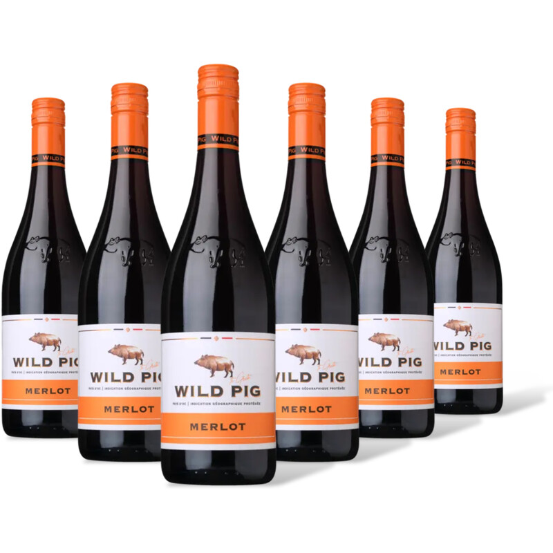 Wild Pig Merlot 6 flessen