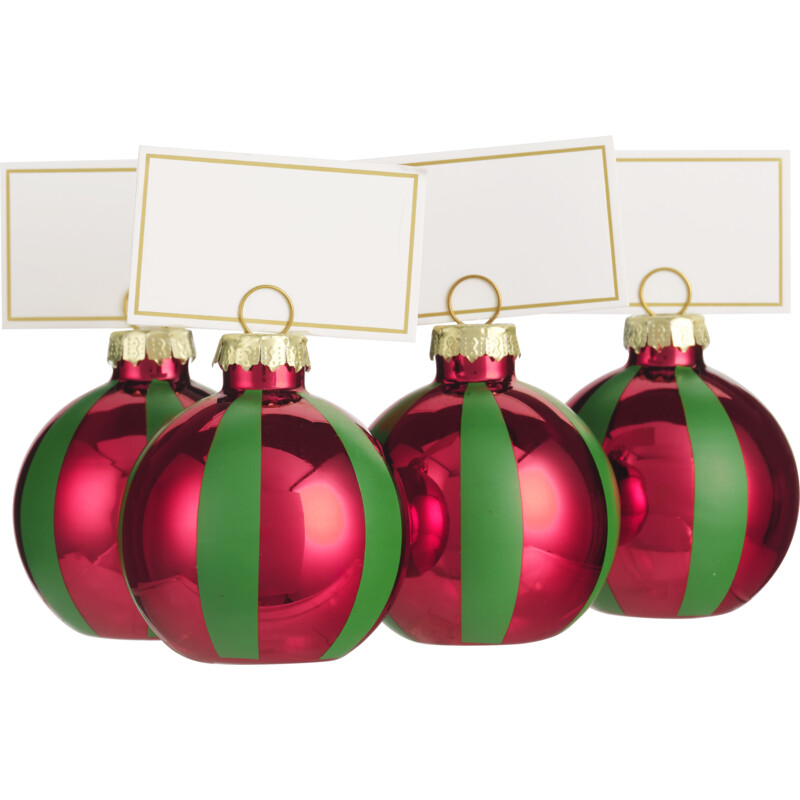 Een afbeelding van AH Excellent Naamkaarthouder kerstbal