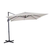 AH Zweefparasol zonder voet beige