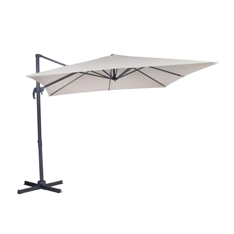 AH Zweefparasol zonder voet beige